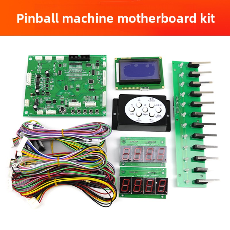 Arcade Card Vending Machine - Marmor-Pinball-Maschinen-Hauptplatinen-Kit, Multi-Point-Positionierungsplatine, Circus-Pinball-Maschinen-Kabelsteuerplatine, Spielzubehör