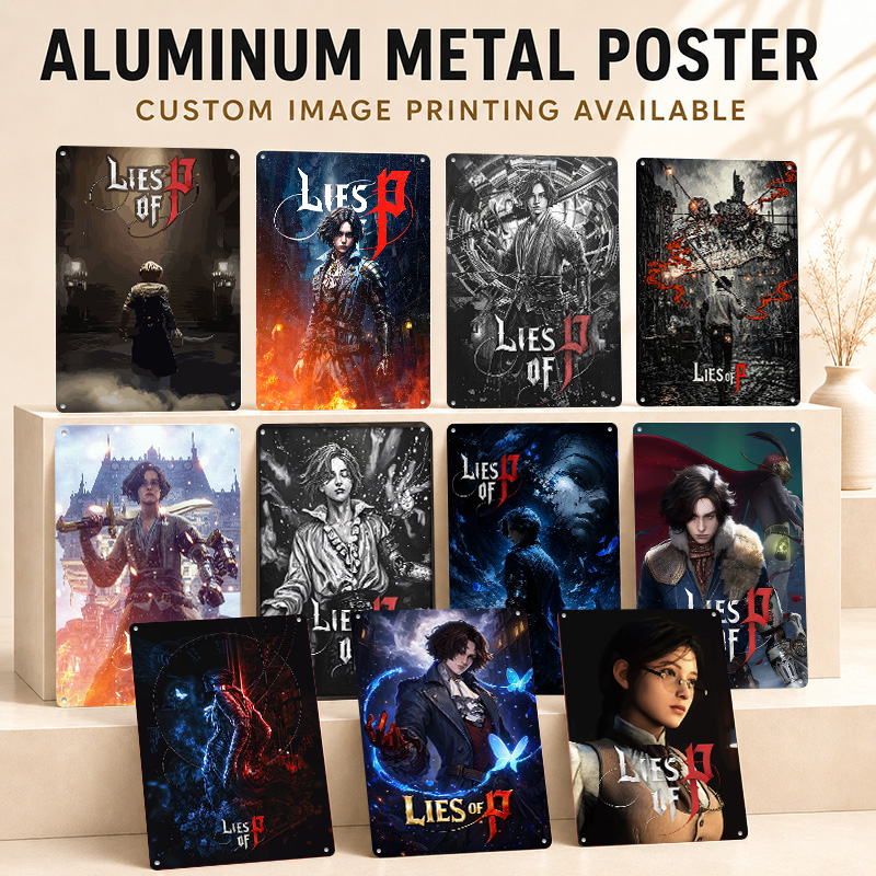 Arcade Quest - Lies Of P Strukturierte Poster Personalisiertes