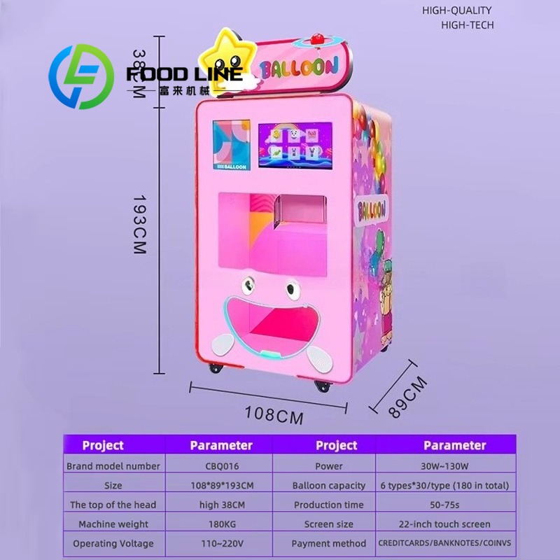 Spielhallen-Ballonautomat: Süß – Vending Game Bewertung und Preis