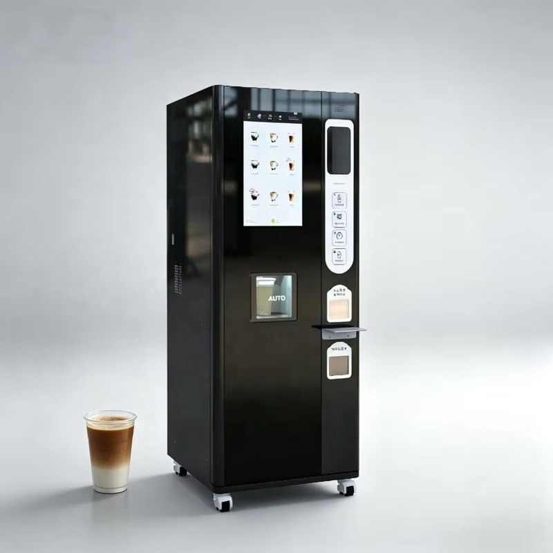 Kommerzieller Kaffeeautomat im – Vending Machine Qr Code Bewertung und Preis
