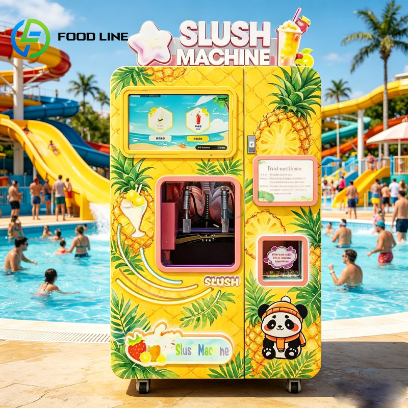 Eis-Slush-Verkaufsautomat Gefr – Slushie Machine Vending Bewertung und Preis